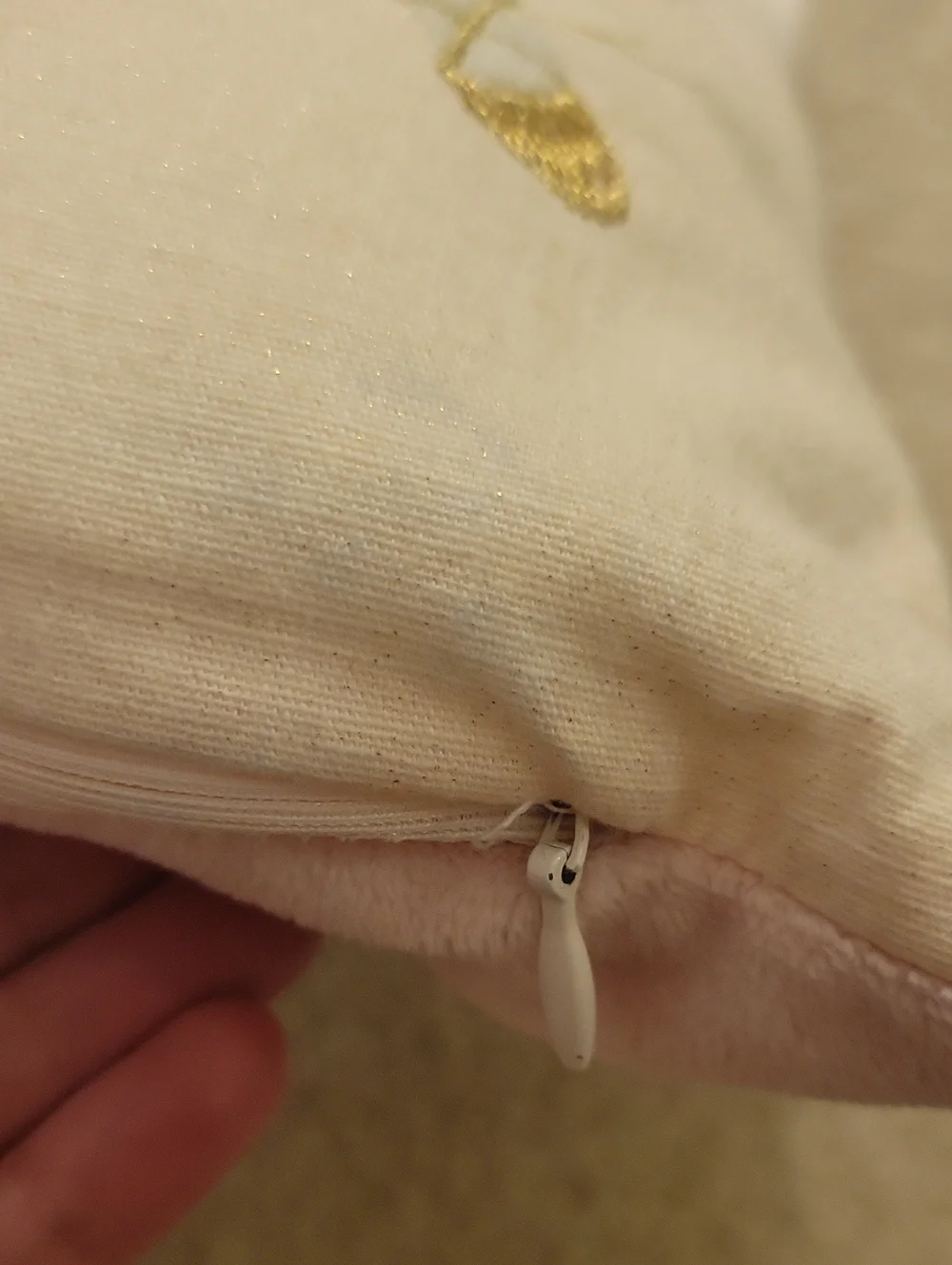 Mon-Ami Whimsical 'Believe in Magic' 3D Decorative Pillow. *STAINS AS PICTURED.